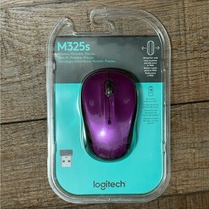 Logitech M325s Wireless Mouse - Purple